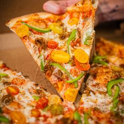 Lucky Slice Pizza - Logan - The Wise Guy is OG favorite that made a reappearance as part of our Mafia Seasonal Menu!