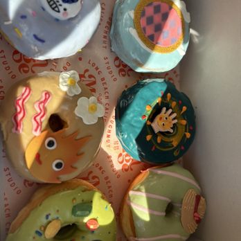 Moonbridge Doughnut Studio - Howls Moving Castle themed donuts - Donuts Near Me - Long Beach, California