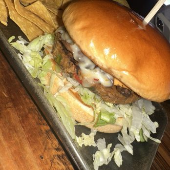 Riley’s on Sutter - Black bean burger add sautéed mushrooms - Salad Near Me - Folsom, California Riley’s on Sutter - Black bean burger add sautéed mushrooms - Salad Near Me - Folsom, California