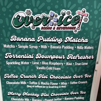 Over Ice Soda & Beverages - Beverage Store Near Me - Battle Ground, Washington
