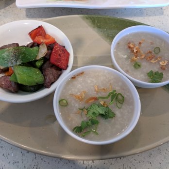 Pho Cuu Long Mien Tay - Part of Bo 7 Mon (Beef congee and sauteed beef). - Vietnamese Near Me - North York, Ontario