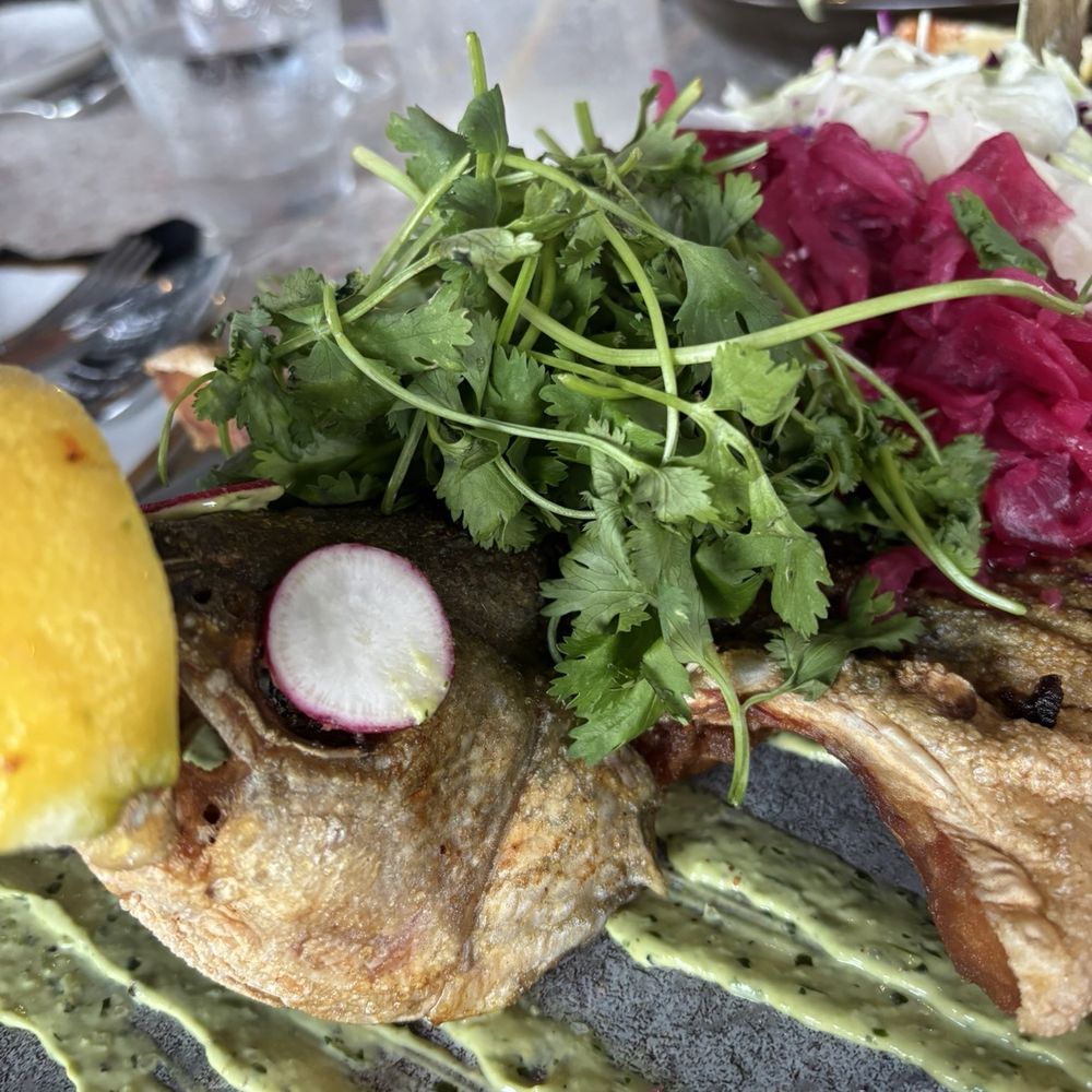 Coasterra - Whole Crispy Sea Bass. Ig @ mel_foodie_ventures - Mexican Near Me - San Diego, California
