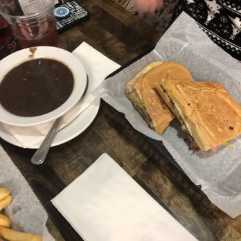 Pablo's Havana Cafe - Sandwich and black beans - Cuban Near Me - Dublin, Ohio Pablo's Havana Cafe - Sandwich and black beans - Cuban Near Me - Dublin, Ohio
