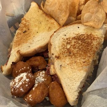 O'Rorke's Eatery & Spirits - Reuben, homemade chips, corn nuggets - Irish Near Me - Gettysburg, Pennsylvania