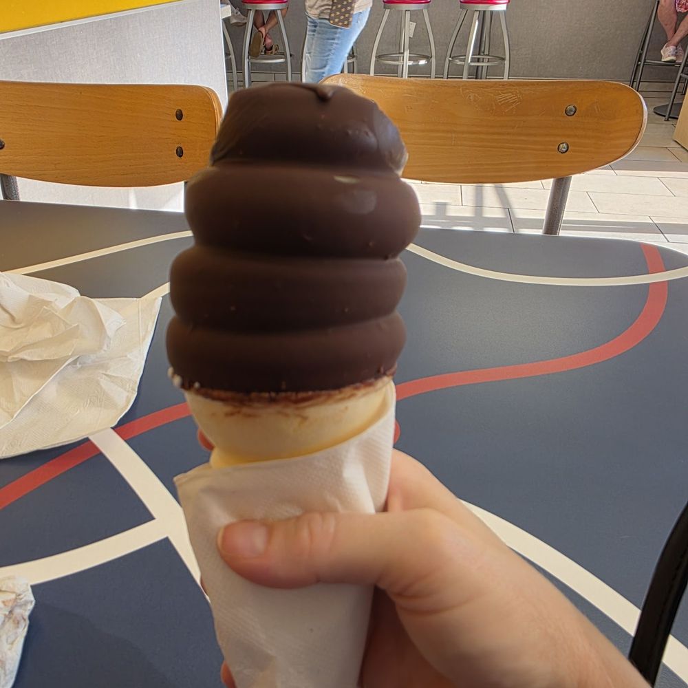 Dipped cone