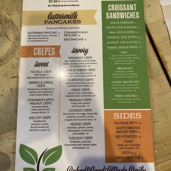 Cinnamon Tree Cafe - Menu - Creperies Near Me - Port Orange, Florida
