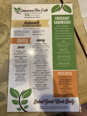 Menu photo 2 Cinnamon Tree Cafe Port Orange, FL