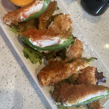 Rock N Roll Sushi - Jalapeo Poppers Jalapeno popper - Sushi Bars Near Me - Little Rock, Arkansas Rock N Roll Sushi - Jalapeo Poppers Jalapeno popper - Sushi Bars Near Me - Little Rock, Arkansas