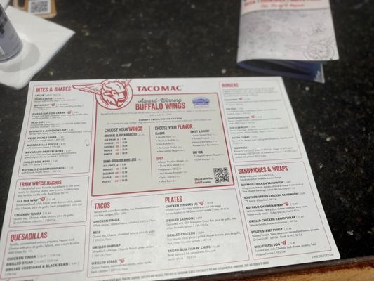 Menu photo 2 Taco Mac Canton, GA