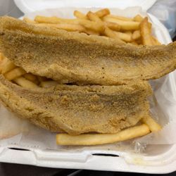 JZ's Fish & Wing - Red snapper dinner fried extra hard, is this red snapper?
