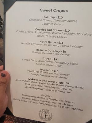 Menu photo 3 Whisk Crepes Cafe Dallas, TX Menu photo 3 Whisk Crepes Cafe Dallas, TX