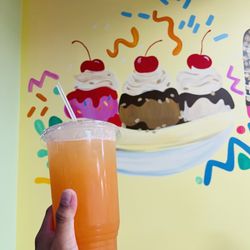 Mango Frozen Snacks - Cantaloupe juice