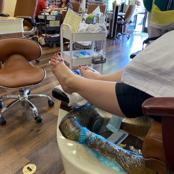 Nail Studio - My prima getting her pedicure too!! - Nail Salons Near Me - Fontana, California Nail Studio - My prima getting her pedicure too!! - Nail Salons Near Me - Fontana, California