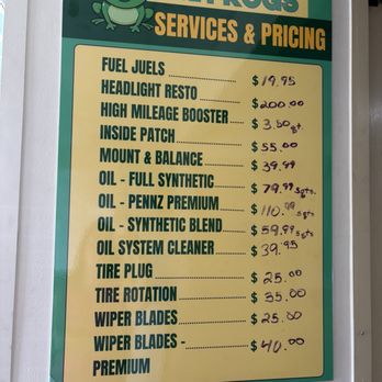 Oil Frogs - Pricing - Car Wash Near Me - Tampa, Florida Oil Frogs - Pricing - Car Wash Near Me - Tampa, Florida