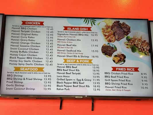 Menu photo 8 Alohahola Virginia Beach, VA