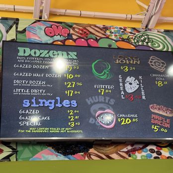 Hurts Donut - Menu - Donuts Near Me - Plantation, Florida