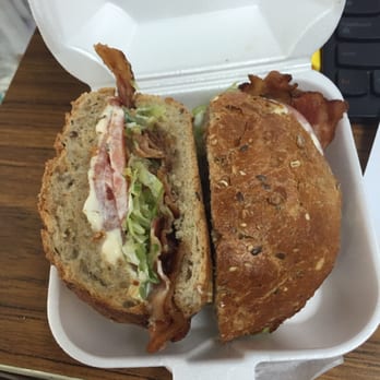 Natoli's - Delicious BLT on wheat round roll - Pizza Near Me - Secaucus, New Jersey