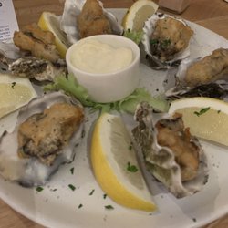 Our House - Beer battered oysters! Yum yum!