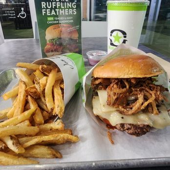BurgerFi - RODEO BBQ BURGER,  FRIES (REGULAR) - Hot Dogs Near Me - Jacksonville, Florida