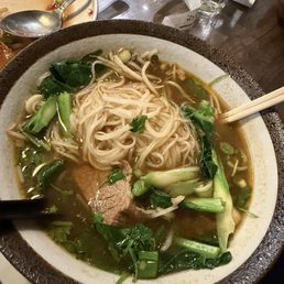 Beef noodle soup Beef noodle soup