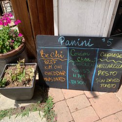 Choo Chew - Panini menu