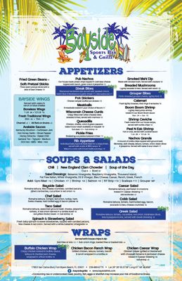 Menu photo 1 Bayside Grille Fort Myers Beach, FL
