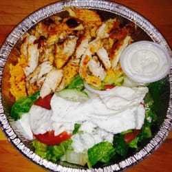 Galore Fried Chicken And Pizza - Chicken Gyro Platter