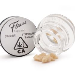 West Coast Medical Finest - Flavor strawberry banana crumble . Cannabis delivery to you door.