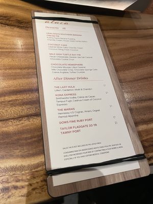 Menu photo 2 Alaia Kahuku, HI Menu photo 2 Alaia Kahuku, HI