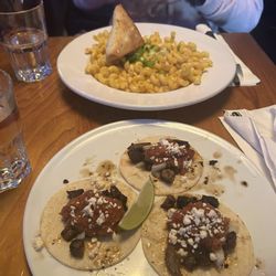 Le Bureau de Poste - Carne asada tacos and mac and cheese