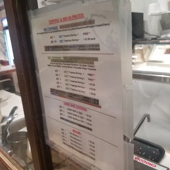 Annapolis Ice Cream - Menu - Ice Cream & Frozen Yogurt Near Me - Annapolis, Maryland