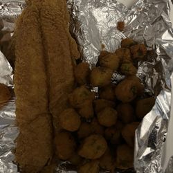 The French Quarter - Cajun Fried Catfish Fried Okra