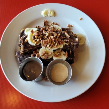 The Egg Bistro - Banana Nut French Toast - Breakfast & Brunch Near Me - Virginia Beach, Virginia