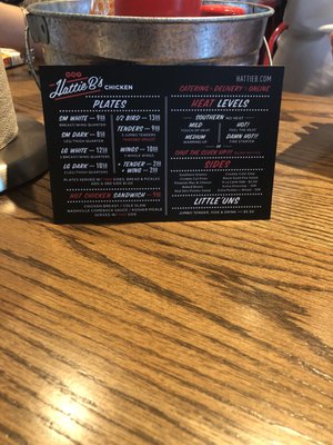 Menu photo 3 Hattie B's Hot Chicken - Memphis Memphis, TN