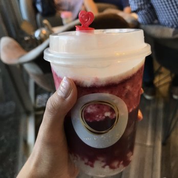 Motto Tea Cafe - Messy Berries Latte - Desserts Near Me - Pasadena, California Motto Tea Cafe - Messy Berries Latte - Desserts Near Me - Pasadena, California