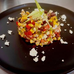 Black Label Catering and Mobile Food Service - Roasted corn and black bean salad