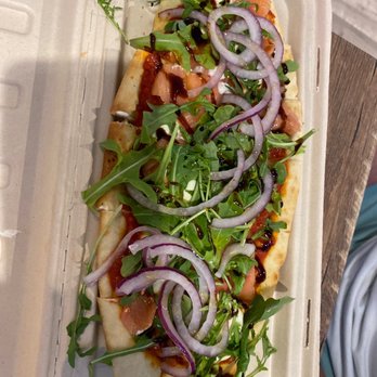 Cosa Nostra - Smoked salmon flatbread - Sandwiches Near Me - Clermont, Florida