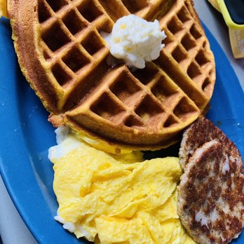 Cafe 222 - Pumpkin Waffle combo - Breakfast & Brunch Near Me - San Diego, California Cafe 222 - Pumpkin Waffle combo - Breakfast & Brunch Near Me - San Diego, California