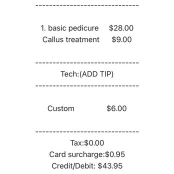Versaci Nails Spa - Extra charges. - Nail Salons Near Me - Eastvale, California