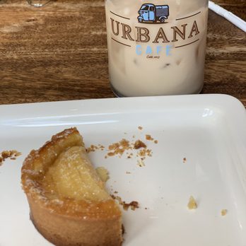 Urbana Cafe - Pear Tart. Iced Chai. - Cafes Near Me - Cincinnati, Ohio