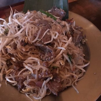 Thaiku - Pad thai w/ beef. Too much bean sprout, wish there's more noodle. I feel there's a lack of flavor... a little watery maybe? - Thai Near Me - Seattle, Washington Thaiku - Pad thai w/ beef. Too much bean sprout, wish there's more noodle. I feel there's a lack of flavor... a little watery maybe? - Thai Near Me - Seattle, Washington