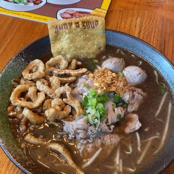 What A Soup - Beef boat noodle soup - Noodles Near Me - Cambridge, Massachusetts What A Soup - Beef boat noodle soup - Noodles Near Me - Cambridge, Massachusetts