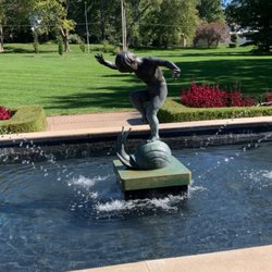 Mission Hills Playground - Fountain in front of City Hall