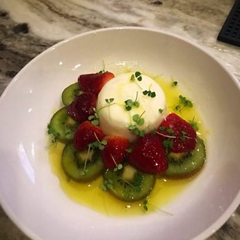 Rootstock - Burrata with fresh fruit and the most luxurious olive oil. - Venues & Event Spaces Near Me - Woodstock, Georgia
