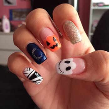 Leo Nails & Spa - Halloween nails by Rebecca!!!! - Waxing Near Me - Covina, California Leo Nails & Spa - Halloween nails by Rebecca!!!! - Waxing Near Me - Covina, California