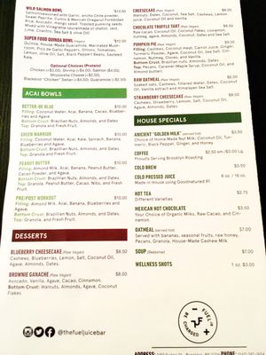 Menu photo 3 Fuel Juice Bar Brooklyn, NY Menu photo 3 Fuel Juice Bar Brooklyn, NY
