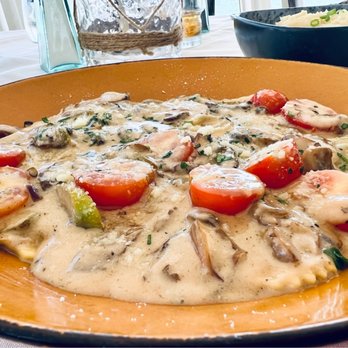 Spinners Rooftop Grille - Wild Mushrooms Ravioli - Lounges Near Me - St. Pete Beach, Florida Spinners Rooftop Grille - Wild Mushrooms Ravioli - Lounges Near Me - St. Pete Beach, Florida