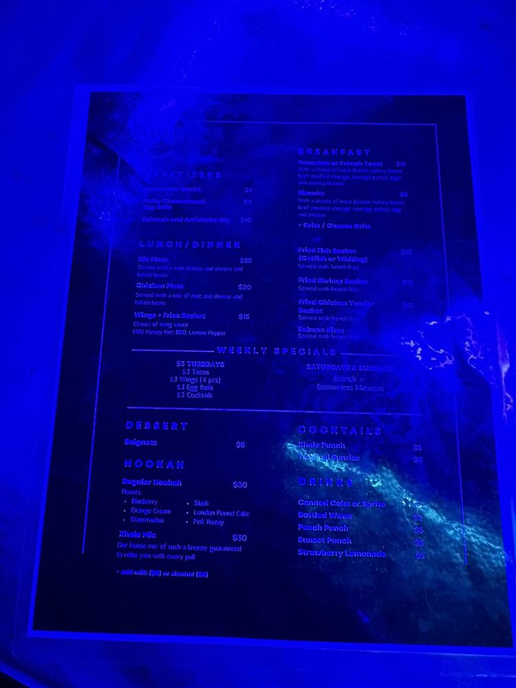 XHALE BAR & GRILL Updated September 2024 4559 Old Dixie Rd, Forest