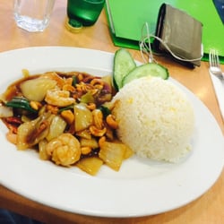 Chop Chop Noodle Bar - Food for thought - Kung Po Prawn
