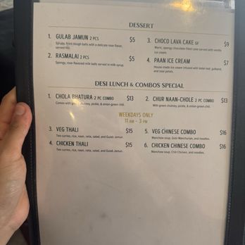 Naturally Desi Cafe - Menu - Indian Near Me - San Diego, California Naturally Desi Cafe - Menu - Indian Near Me - San Diego, California